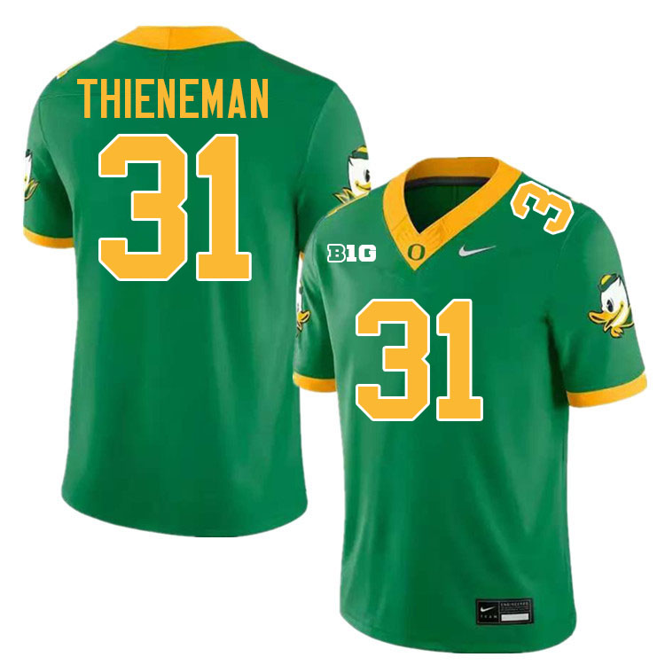 Dillon Thieneman Oregon Jersey,Oregon Ducks Football Uniforms,Jerseys Youth-Green